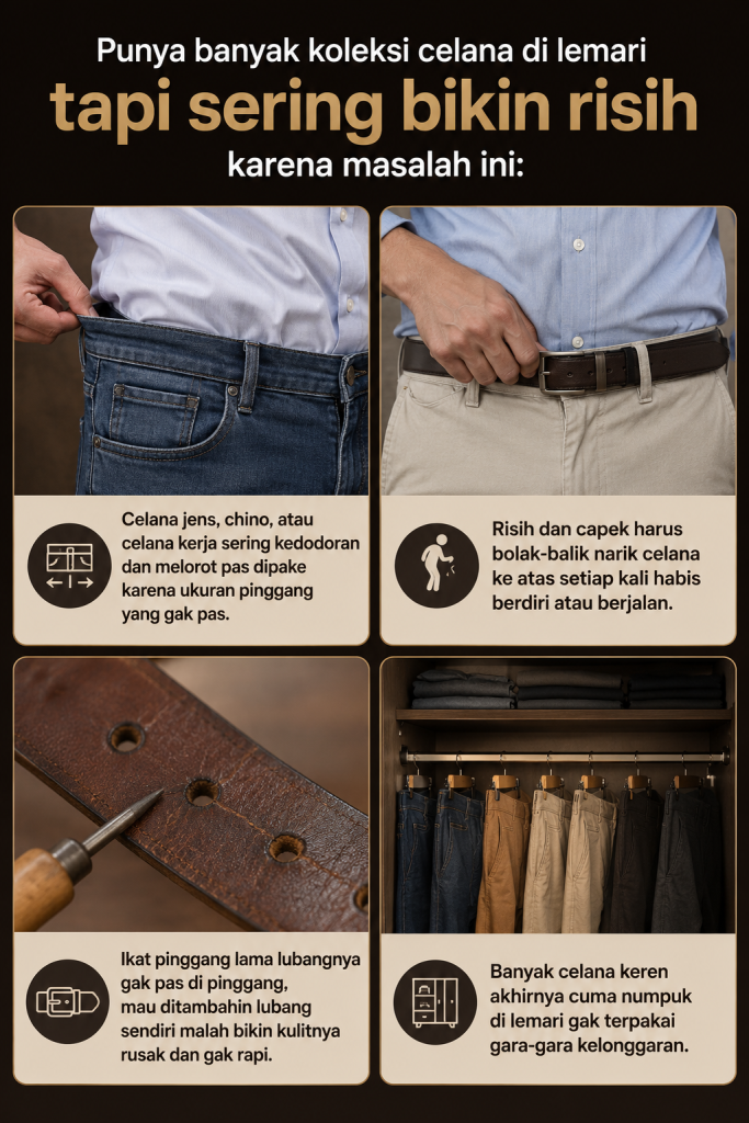 Ikat Pinggang Pria Manual