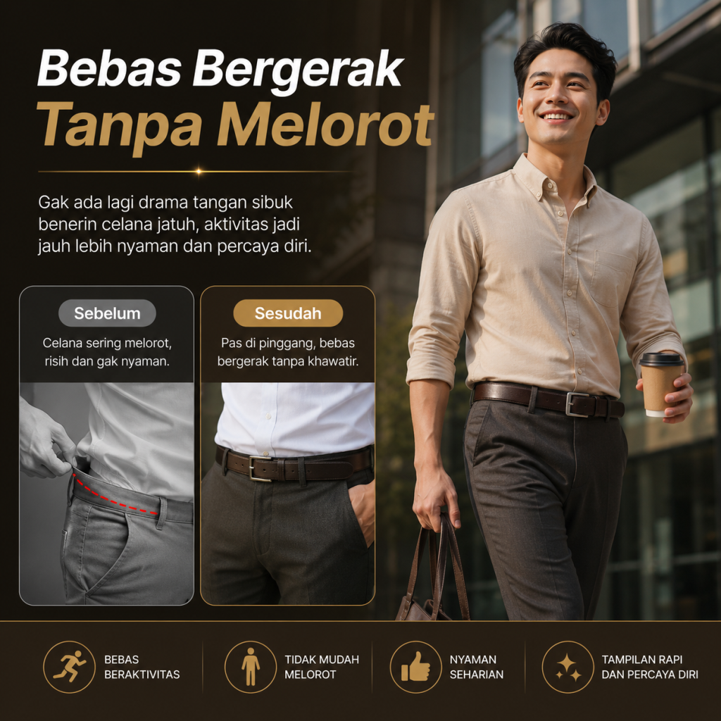 Ikat Pinggang Pria Manual