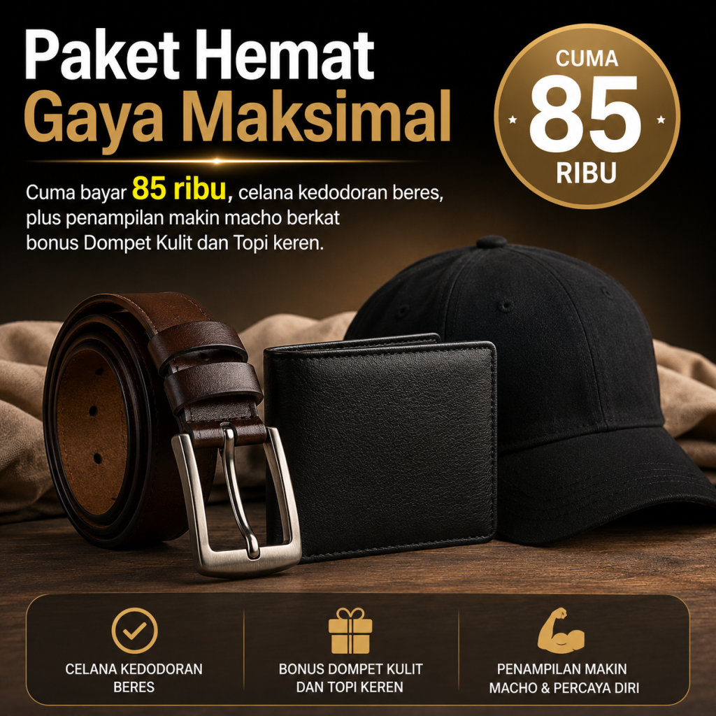 Ikat Pinggang Pria Manual